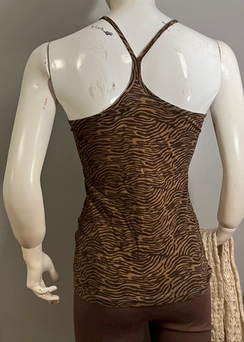 Kahverengi Mini Atlet ve Tayt Takım - Görsel 4