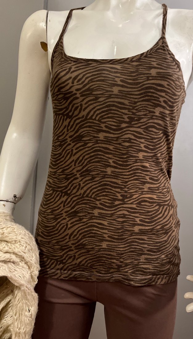 Kahverengi Mini Atlet ve Tayt Takım - Görsel 2