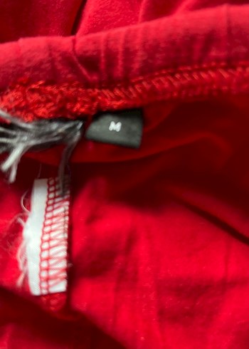 Kısa Kırmızı Tayt - Görsel 5