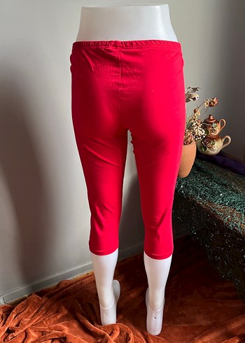 Kısa Kırmızı Tayt - Görsel 3