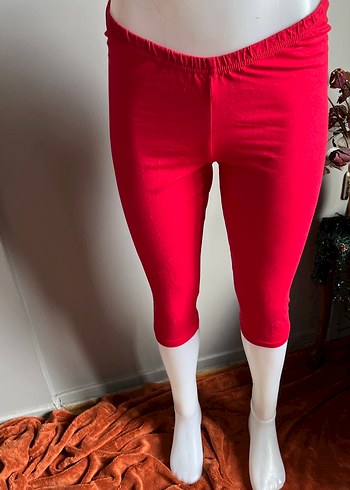 Kısa Kırmızı Tayt - Görsel 2