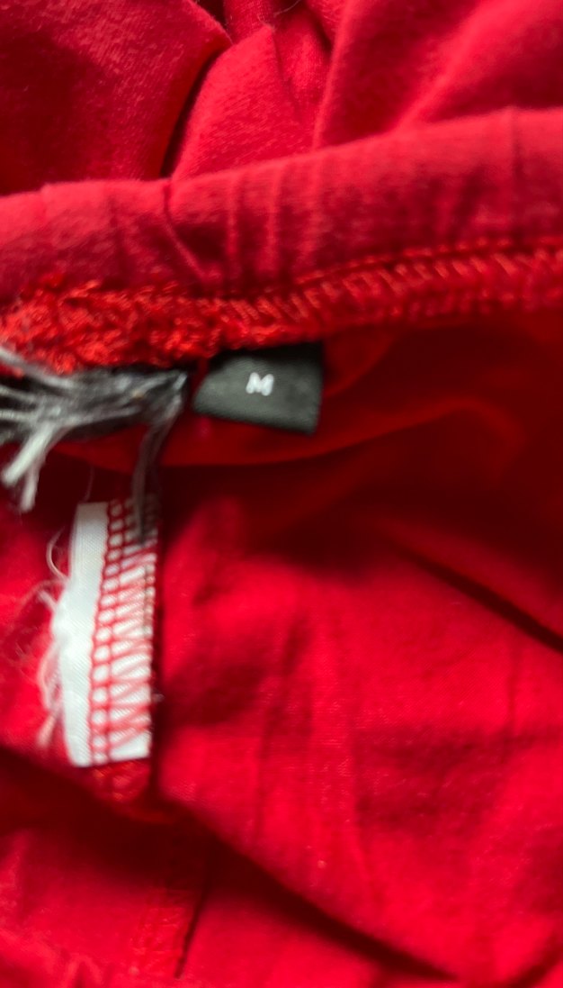 Kısa Kırmızı Tayt - Görsel 5