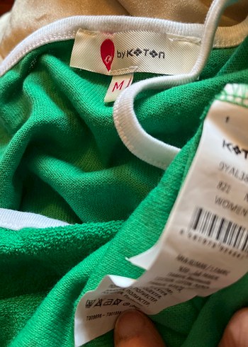 Yeşil Mini Kadın Atletik Şort ve tşört takım - Görsel 15