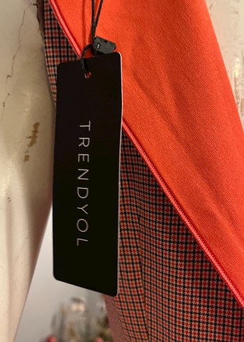 Trendyol  pitikareli ,elbise - Görsel 8