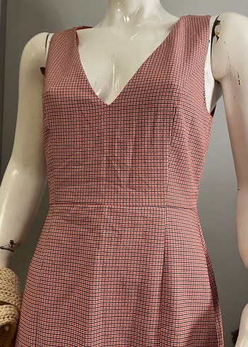 Trendyol  pitikareli ,elbise - Görsel 3