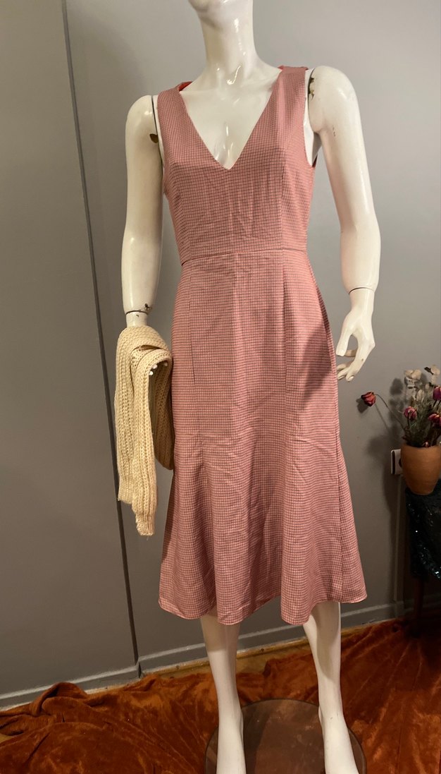 Trendyol  pitikareli ,elbise - Görsel 2