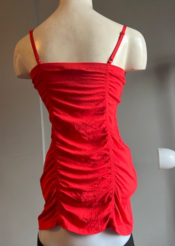 Adil Işık ,Kırmızı Drapeli Mini Elbise - Görsel 6