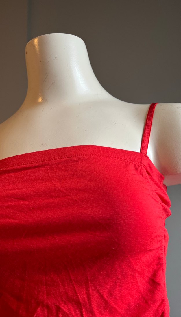 Adil Işık ,Kırmızı Drapeli Mini Elbise - Görsel 5