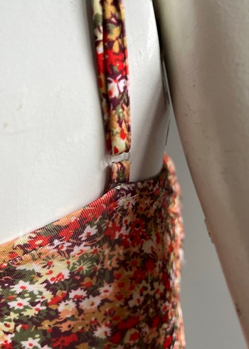 Say Marka-Tulum-Cepli -Çiçekli  Jarse kumaş - Görsel 13