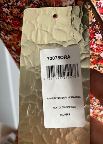 Say Marka-Tulum-Cepli -Çiçekli  Jarse kumaş - Görsel 15