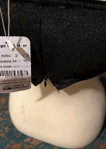 Siyah Drapeli Mini Goth Büstiyer - Görsel 6