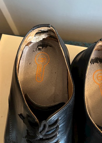 Klasik Siyah Erkek Deri Ayakkabı - Görsel 6