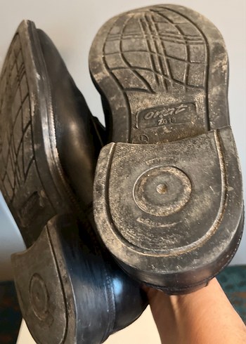 Klasik Siyah Erkek Deri Ayakkabı - Görsel 4