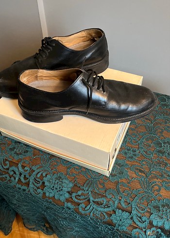 Klasik Siyah Erkek Deri Ayakkabı - Görsel 3