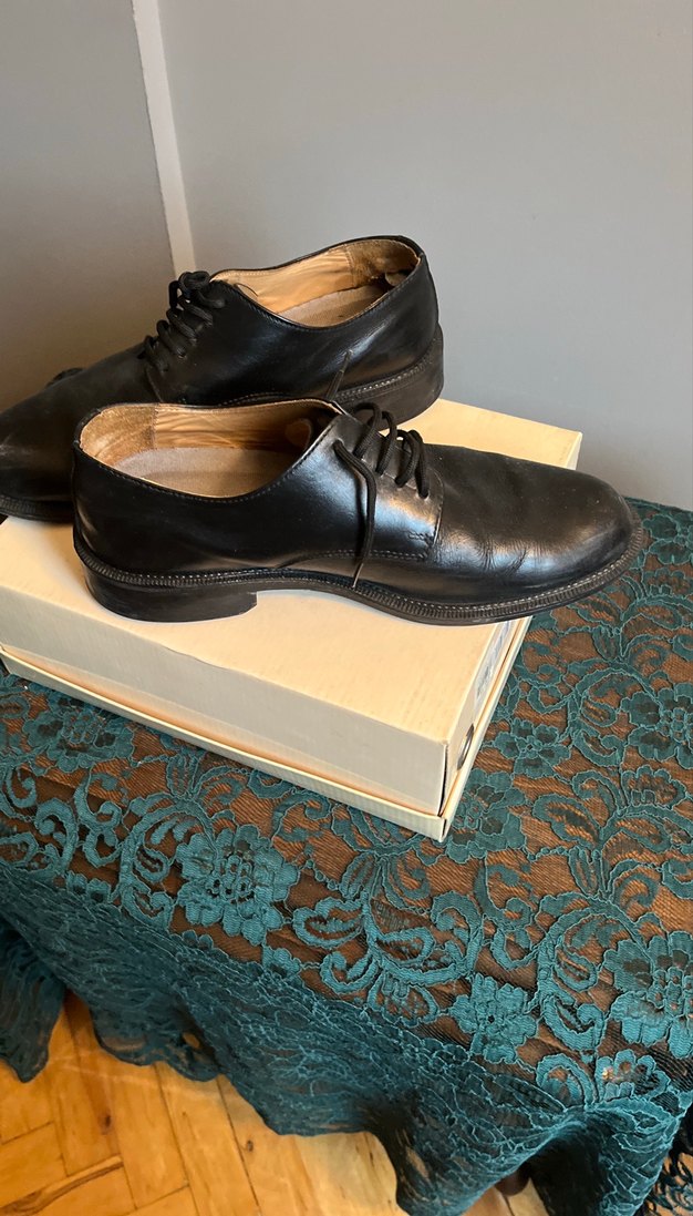 Klasik Siyah Erkek Deri Ayakkabı - Görsel 3