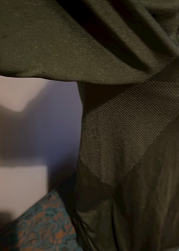 Erkek Yeşil Kısa Kollu Basic Tişört - Görsel 3