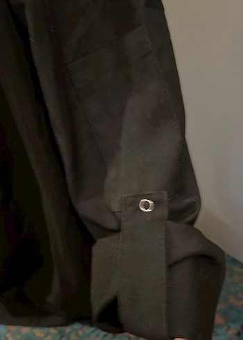 Aşçı Ceketi Drapeli Siyah Erkek Keten - Görsel 17