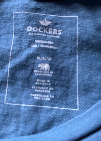 Dockers / Erkek Lacivert Denim Tişört - Görsel 5