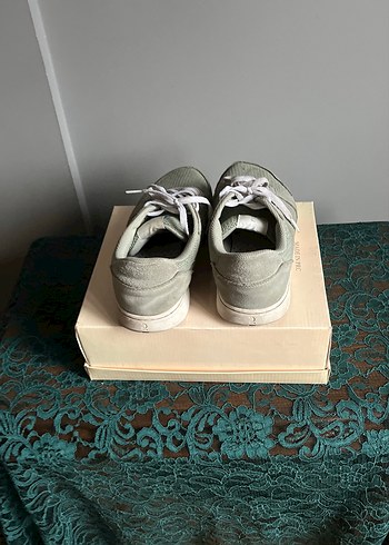 Gri Nubuk Erkek Spor ayakkabı - Görsel 4