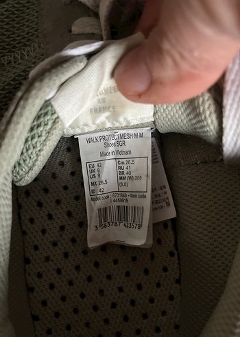 Gri Nubuk Erkek Spor ayakkabı - Görsel 10