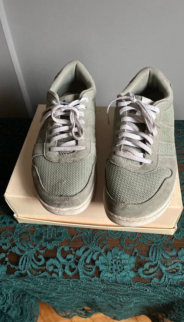 Gri Nubuk Erkek Spor ayakkabı - Görsel 2