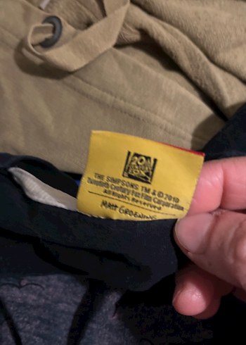 Sımpsons / Siyah Baskılı Erkek Tişörtü, Kısa Kollu, Salaş - Görsel 10