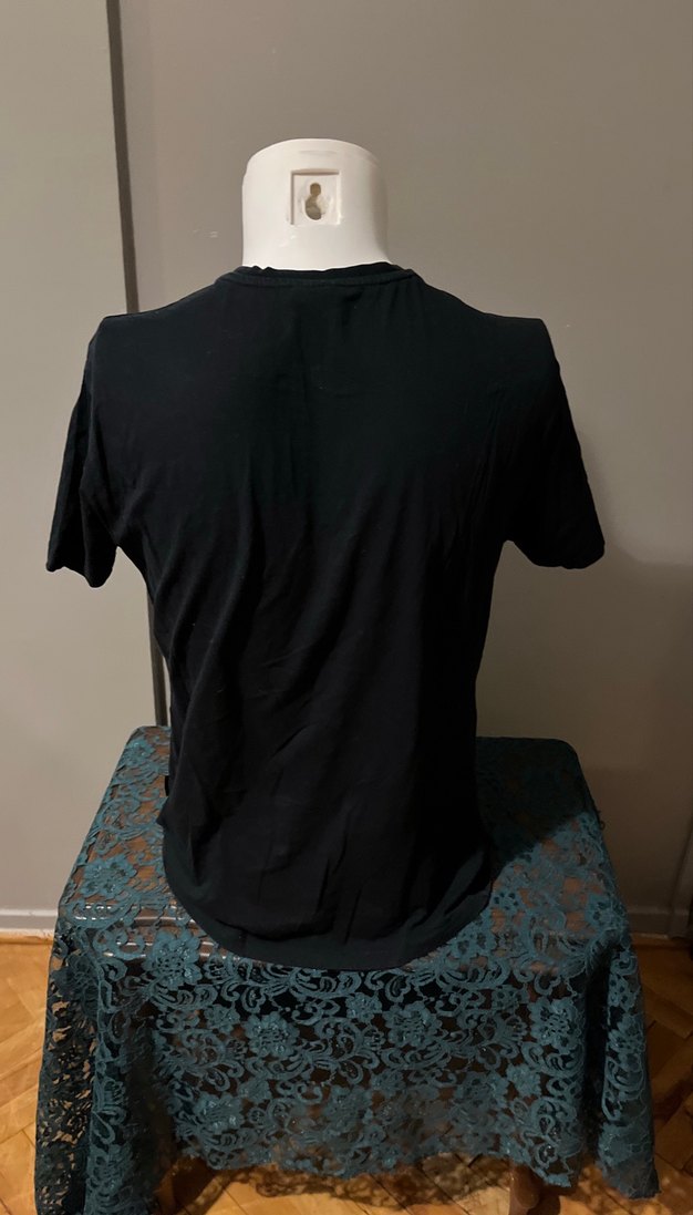 Sımpsons / Siyah Baskılı Erkek Tişörtü, Kısa Kollu, Salaş - Görsel 5