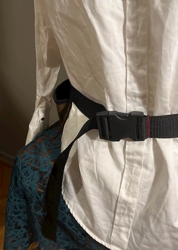 Bej Erkek Kemerli Bel Çantası - Görsel 8