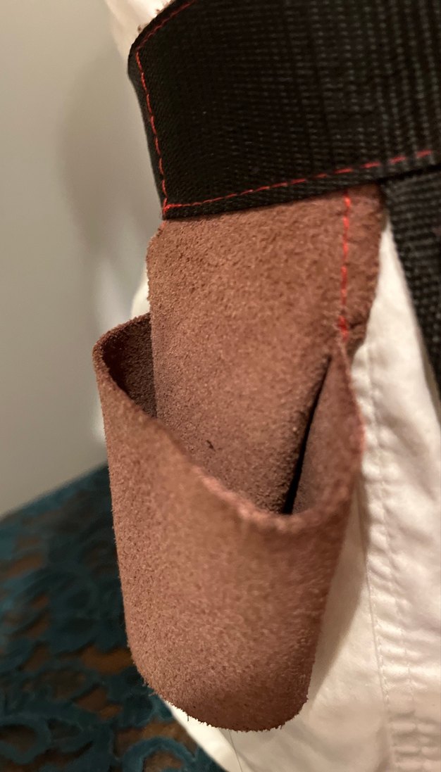 Bej Erkek Kemerli Bel Çantası - Görsel 5