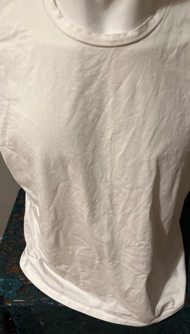 Beyaz Erkek Salaş Tişört - Görsel 2