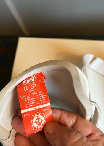 Beyaz Puma Street Wear Diz Koruyucu - Görsel 6