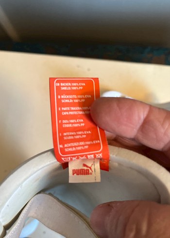 Beyaz Puma Street Wear Diz Koruyucu - Görsel 7