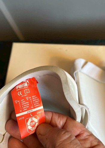 Beyaz Puma Street Wear Diz Koruyucu - Görsel 5