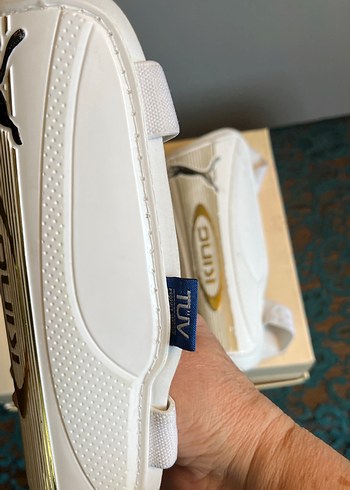 Beyaz Puma Street Wear Diz Koruyucu - Görsel 3