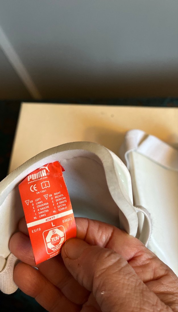 Beyaz Puma Street Wear Diz Koruyucu - Görsel 5