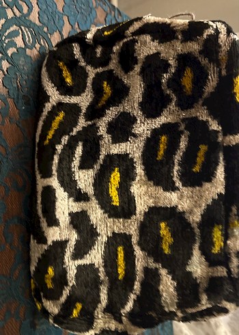 Leopar desenli  Bayan Çanta - Görsel 7