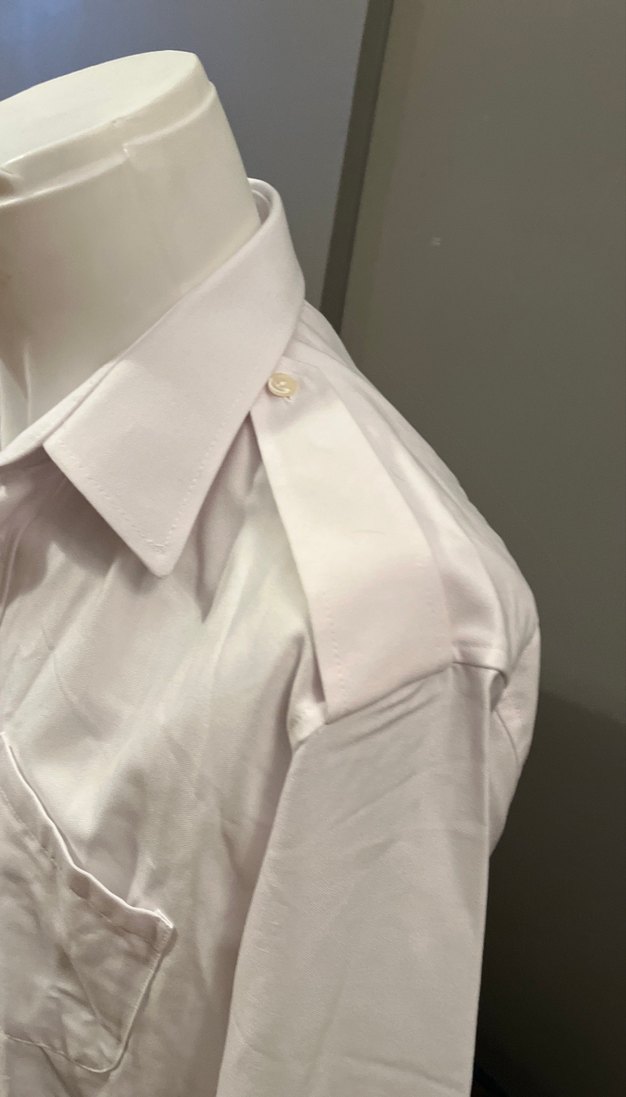 Erkek Beyaz Pamuklu Uzun Kollu Gömlek - Görsel 3