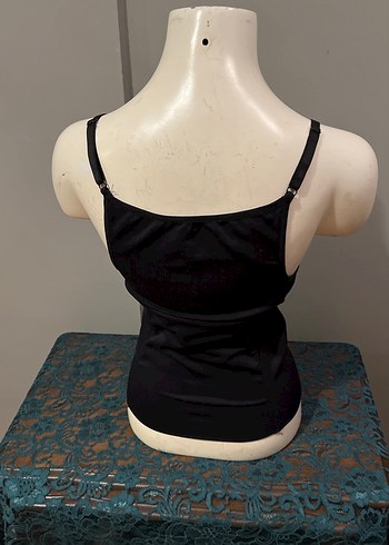 Siyah Dikişsiz Göğüs Korsesi - Görsel 3