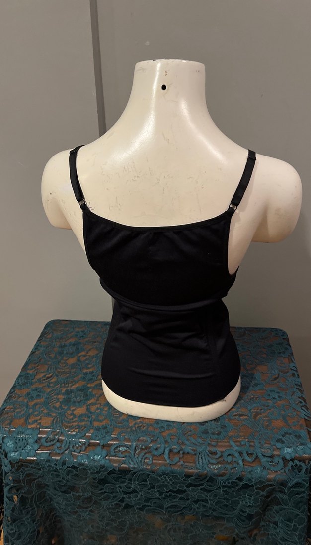 Siyah Dikişsiz Göğüs Korsesi - Görsel 3