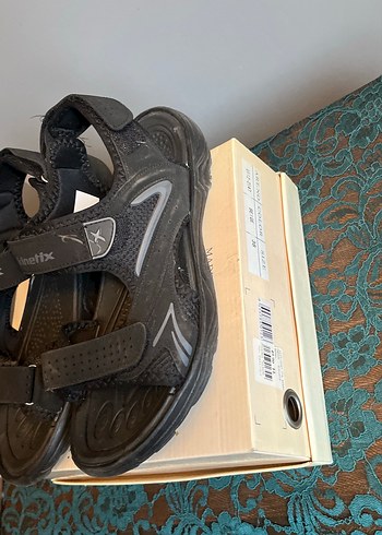 Kinetix Siyah Erkek Günlük Bantlı Sandalet - Görsel 7