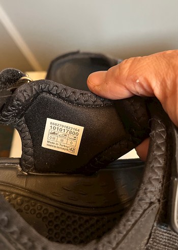 Kinetix Siyah Erkek Günlük Bantlı Sandalet - Görsel 4