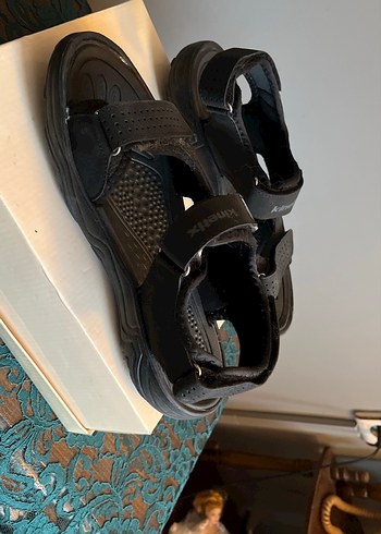 Kinetix Siyah Erkek Günlük Bantlı Sandalet - Görsel 8