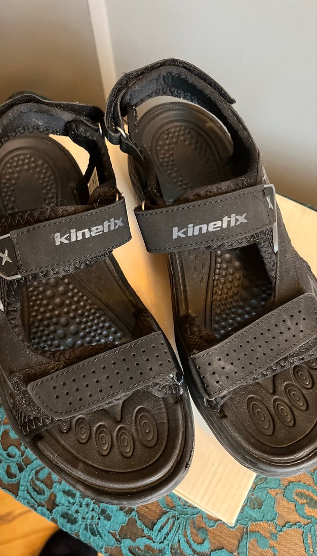 Kinetix Siyah Erkek Günlük Bantlı Sandalet - Görsel 2