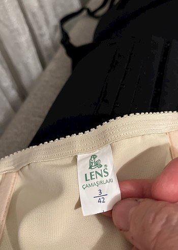 Bej Parlak Hemşire Korsesi Midi Boy - Görsel 5