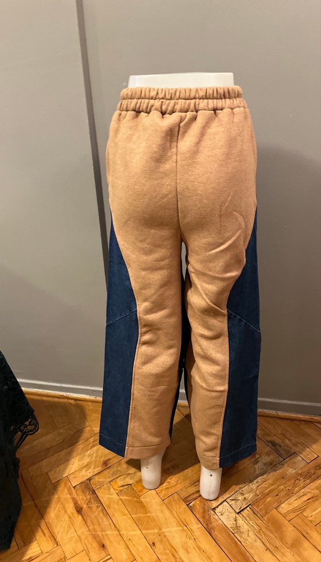 Lacivert Salaş Kadın Denim Pantolon - Görsel 5