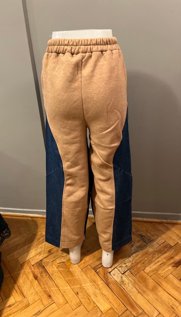 Lacivert Salaş Kadın Denim Pantolon - Görsel 4