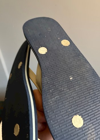 Lacoste Bayan Lacivert Parmak Arası Terlik - Görsel 4