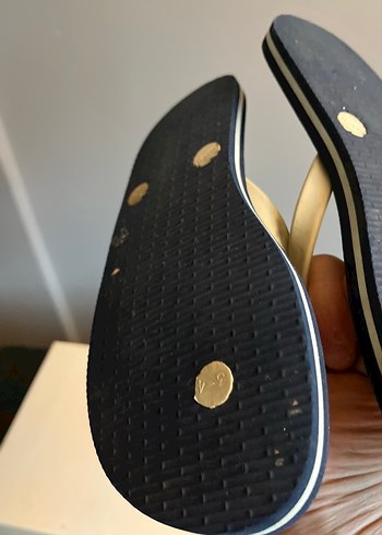 Lacoste Bayan Lacivert Parmak Arası Terlik - Görsel 5