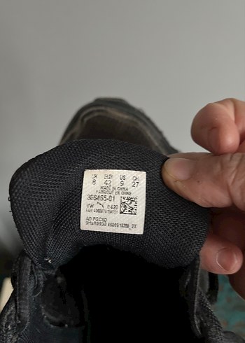 Siyah Erkek Spor Ayakkabı - Görsel 12