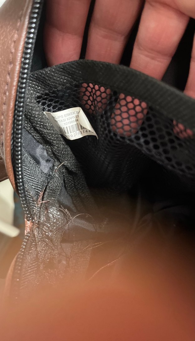 EklipsmMarkamKahverengi Erkek  bakım El Çantası - Görsel 5